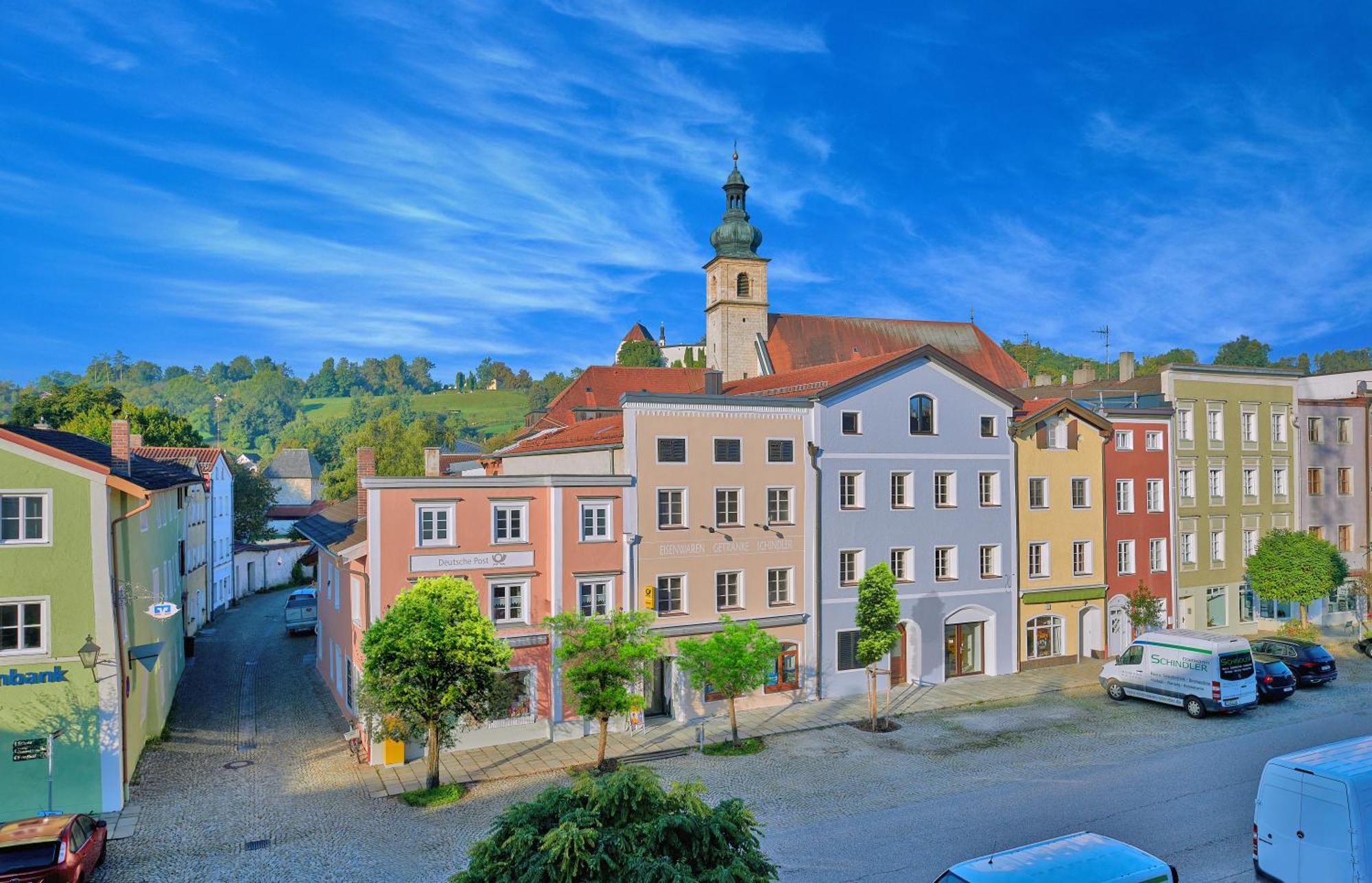 Ferienwohnung Stadtplatz 28 Tittmoning Burghausen Salzburg Familie Buitenkant foto